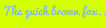 Image with Font Color 8CBECB and Background Color D4FF00
